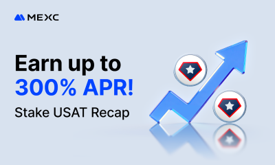 MEXC USAT Flexible Savings achieves 14x growth from launch to peak