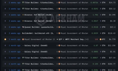 Bhutan moves $11M in Bitcoin as Arkham flags fresh sovereign transfer - 2