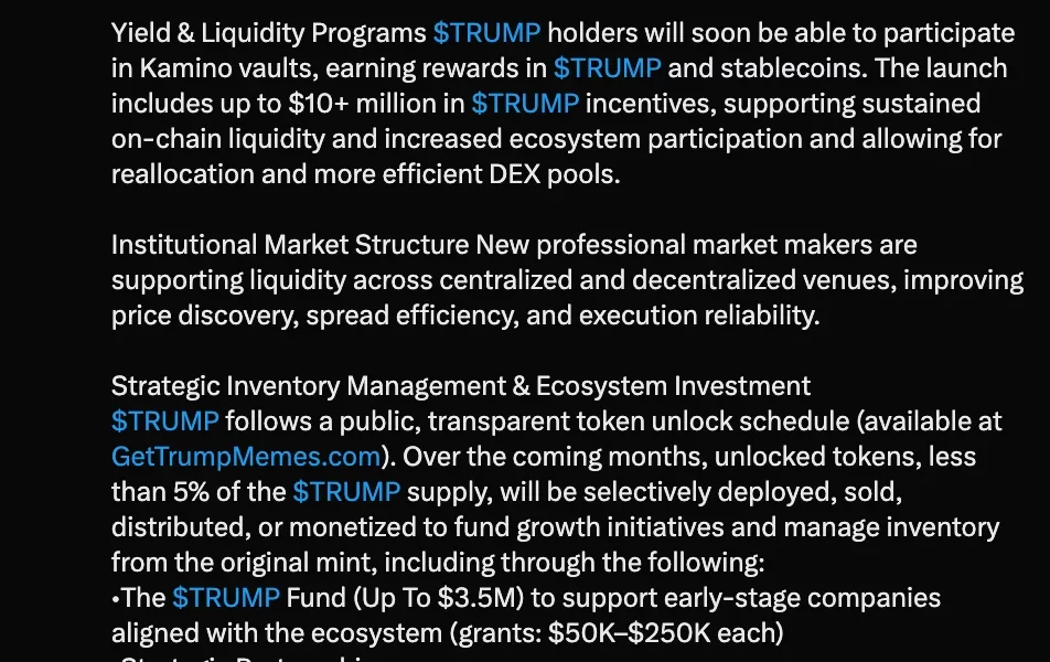 TRUMP token rallies as top holders get a second chance to meet the President - 1
