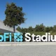 Sofi Stadium, home to the Los Angeles Rams and Chargers, in Inglewood, CA.