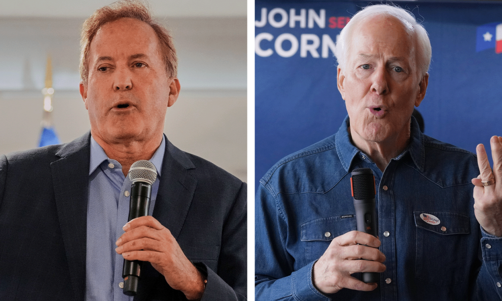 Cornyn, Paxton head to runoff in Texas Senate GOP race