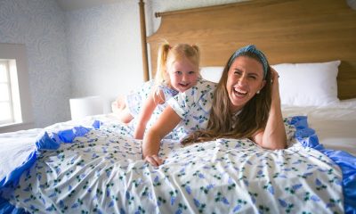 A matching set for mom and baby from Sugar Bee Clothing Co.