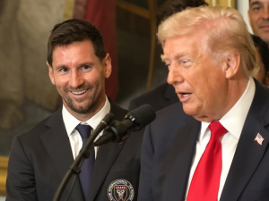 Messi gets absolutely dragged for applauding Trump's war boasting