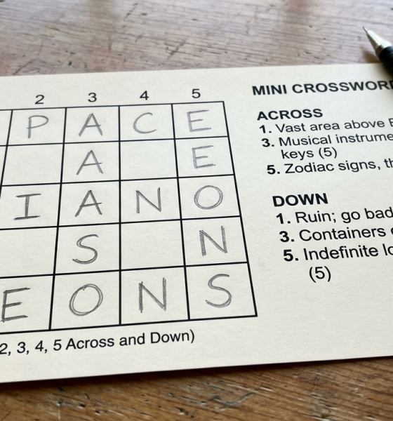 mini crossword