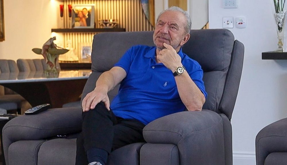 Who knew Lord Sugar is a table tennis fan?