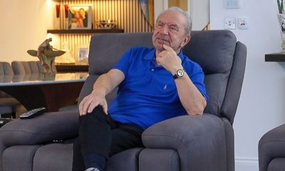 Who knew Lord Sugar is a table tennis fan?