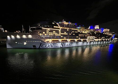 Royal Caribbean's Icon of the Seas in Miami, Florida
