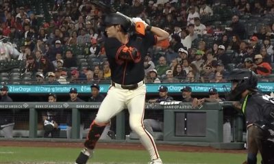 San Francisco Giants outfielder Lee Jung-Hoo