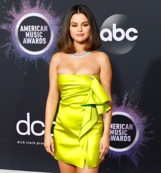 Selena Gomez attends the American Music Awards at Microsoft Theater on Nov. 24, 2019, in Los Angeles.