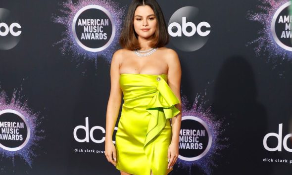 Selena Gomez attends the American Music Awards at Microsoft Theater on Nov. 24, 2019, in Los Angeles.