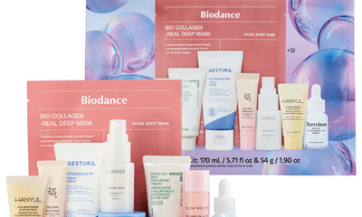 kit with minis of popular Korean skincare items