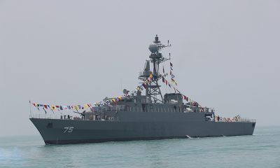 The ship at the launch ceremony in 2021