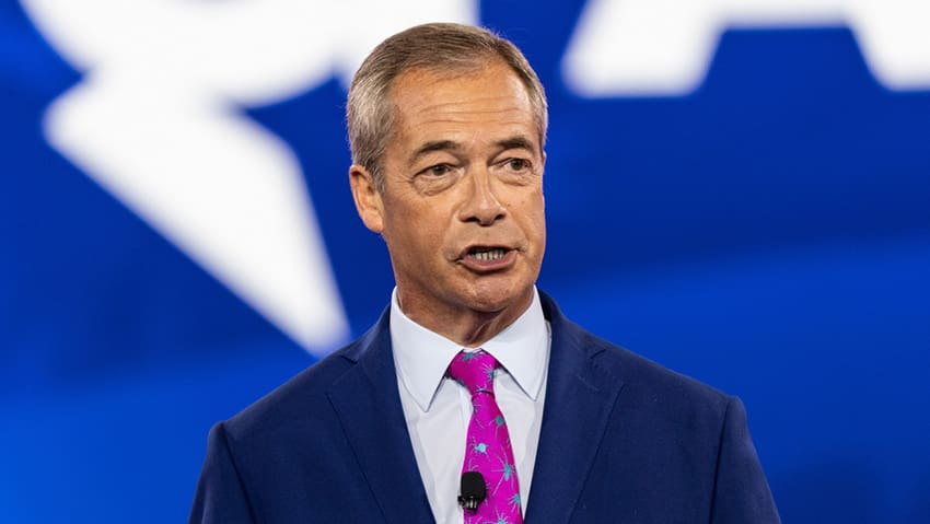 Nigel Farage invests £215,000 in bitcoin firm chaired by Kwasi Kwarteng