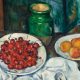Still Life With Cherries by Paul Cezanne