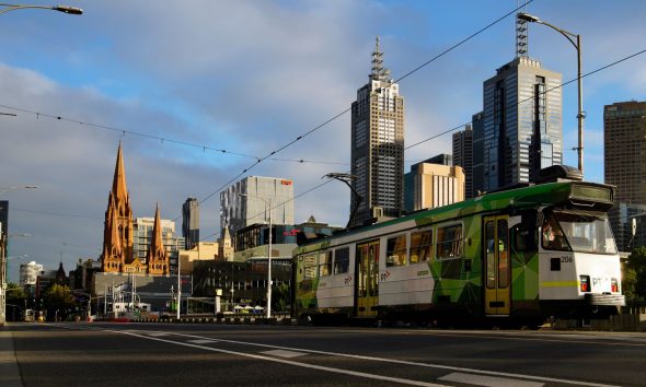 Trams, trains and buses will be free for a month in Victoria. Pic: AP