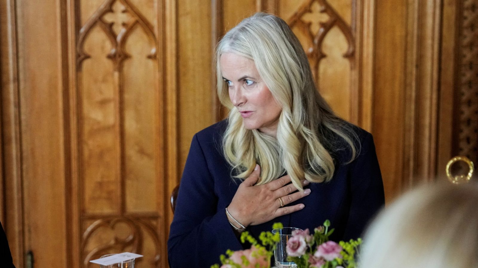 Norway's Crown Princess Mette-Marit pictured in 2025. Pic: Reuters