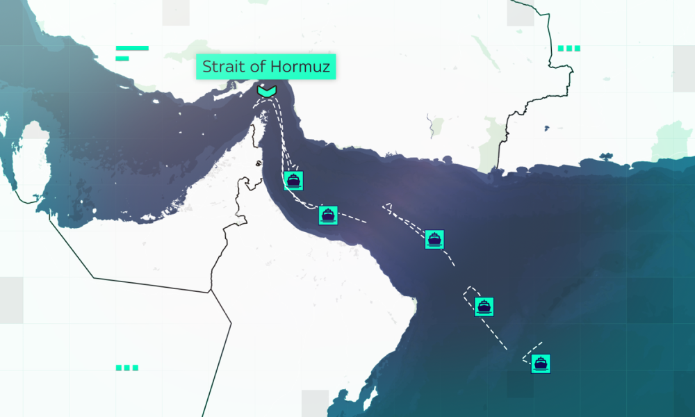 Ship tracking reveals tankers and millions of barrels of oil stuck in the Gulf | World News