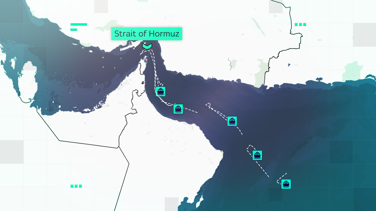 Ship tracking reveals tankers and millions of barrels of oil stuck in the Gulf | World News
