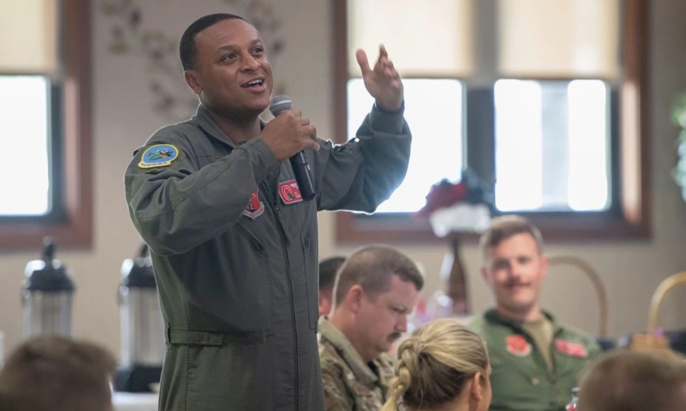 Tyler Simmons is one of the airmen killed. Pic: US Air National Guard/AP