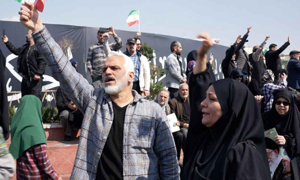Iranians out in strength as thousands attend funeral for security chief Larijani and crew of sunken navy ship | World News