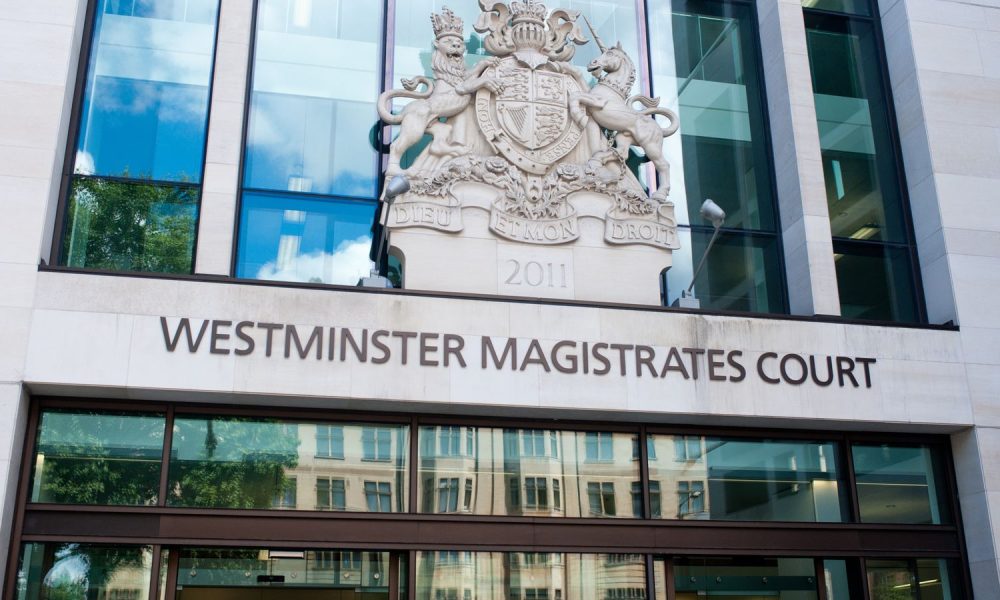 The man is due to appear at Westminster Magistrates' Court this week. Pic: iStock