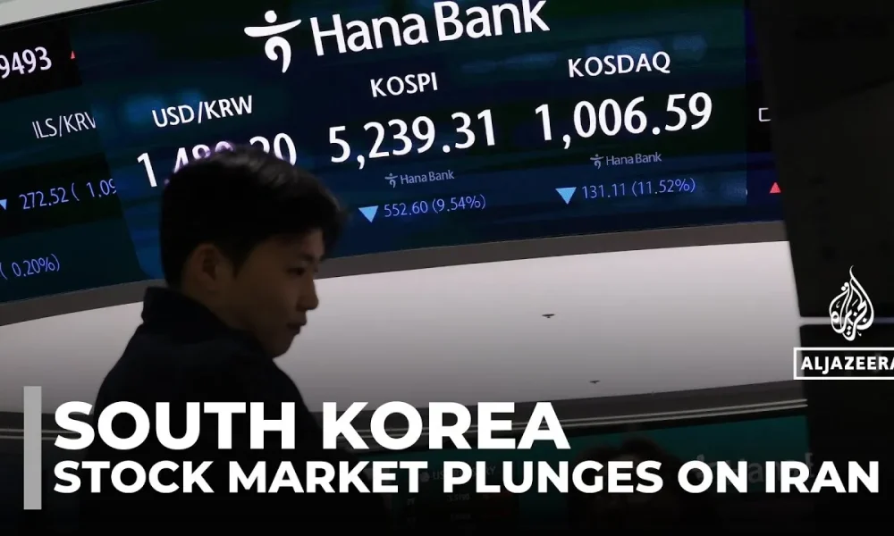 Asian shares tumble as oil rises