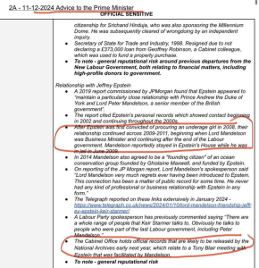 Mandelson saga: Starmer knew!