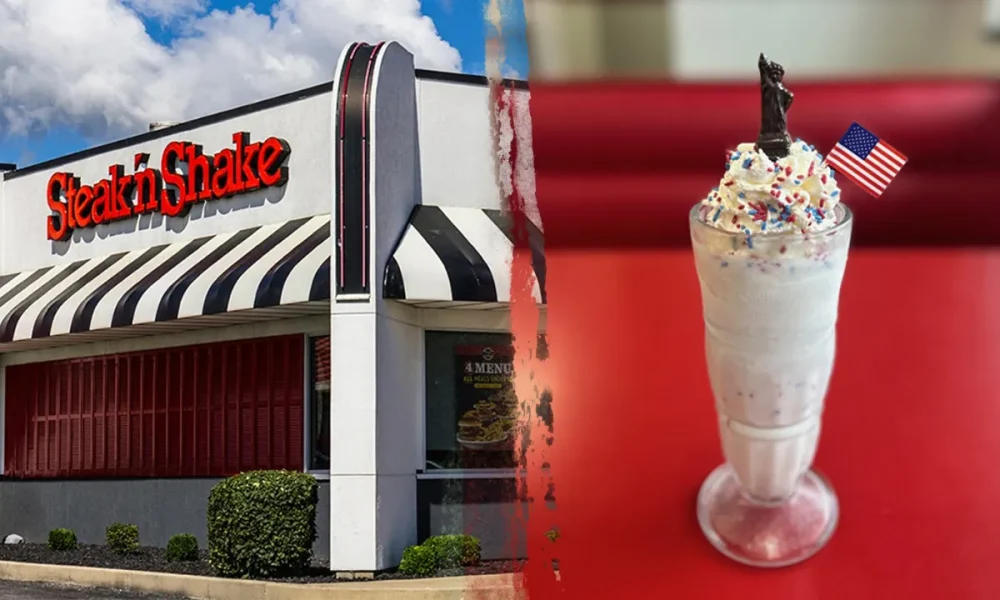 Steak 'n Shake adds dark chocolate Statue of Liberty to popular milkshake
