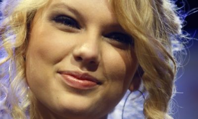 Taylor Swift, seen here in 2007, started writing songs professionally as a teenager