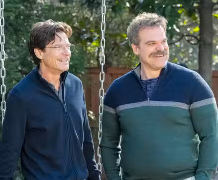 Jason Bateman and David Harbour in 'DTF St. Louis'