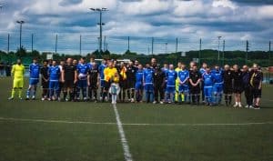 A picture of Great Western FC on a pitch