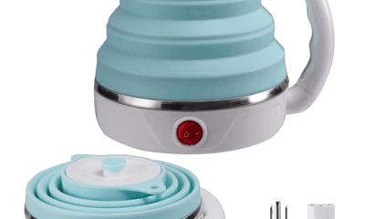 collapsible electric kettle for travel