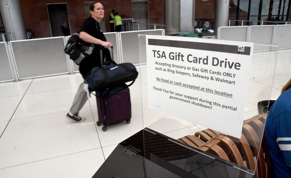 Nonprofits, unions and airports feed TSA officers as shutdown drags