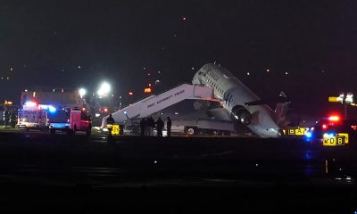 Air Canada flight and Port Authority vehicle collide at LaGuardia