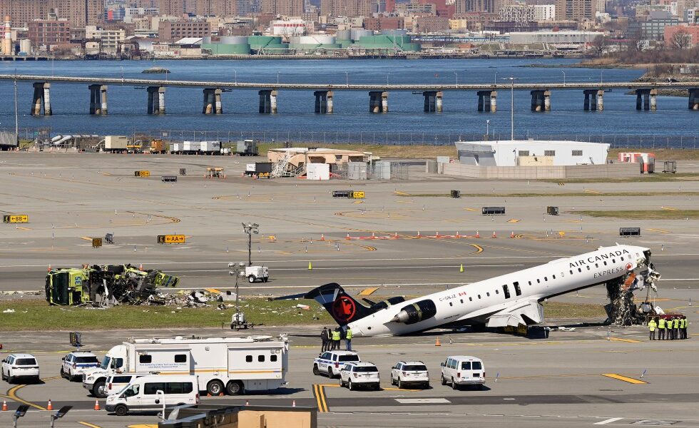 Pilots killed in jet collision on LaGuardia runway identified
