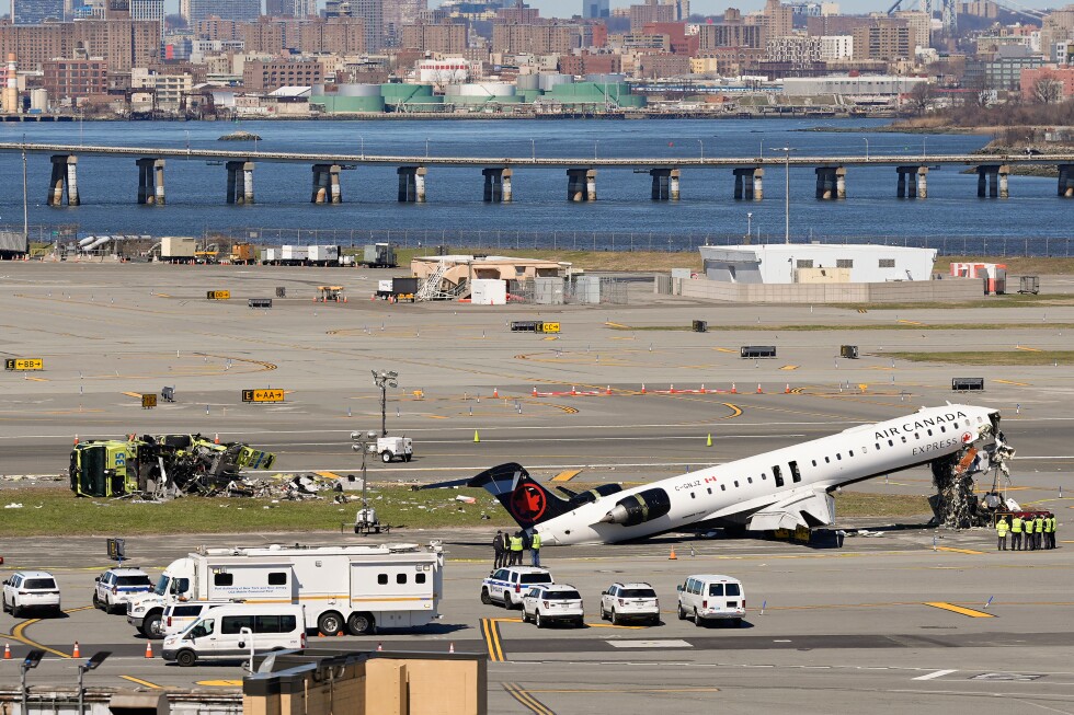 Pilots killed in jet collision on LaGuardia runway identified