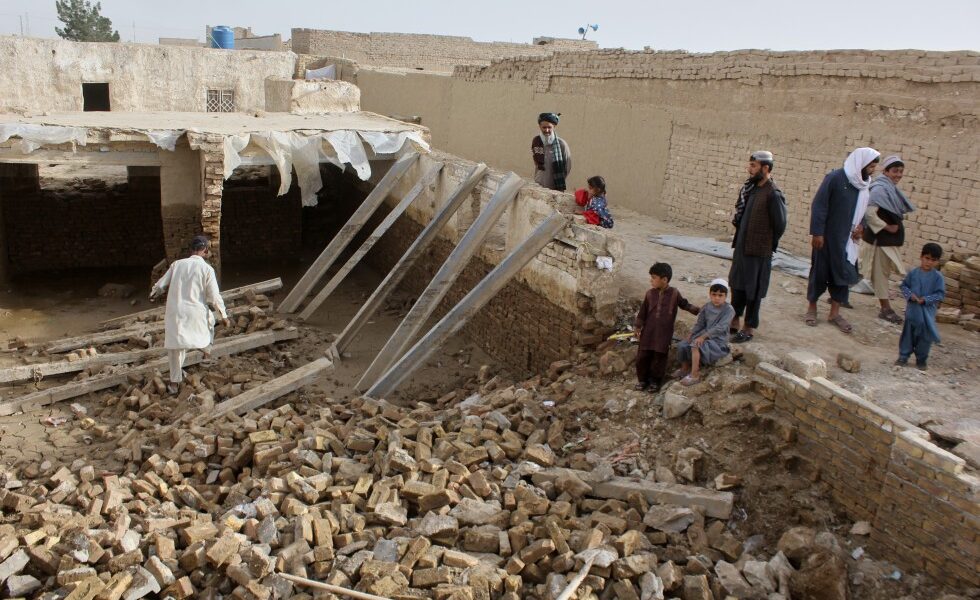 Floods, a landslide and thunderstorms in Afghanistan leave 17 people dead
