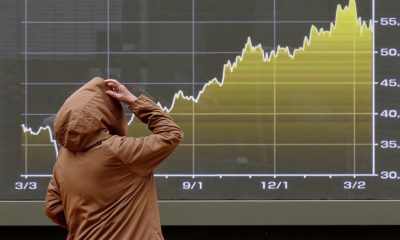 Global shares fall after Trump's Iran threats