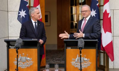 Canada and Australia leaders urge Iran war de-escalation