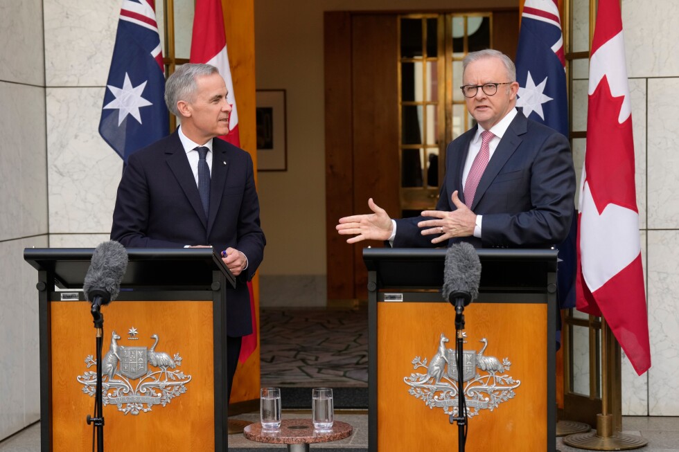 Canada and Australia leaders urge Iran war de-escalation