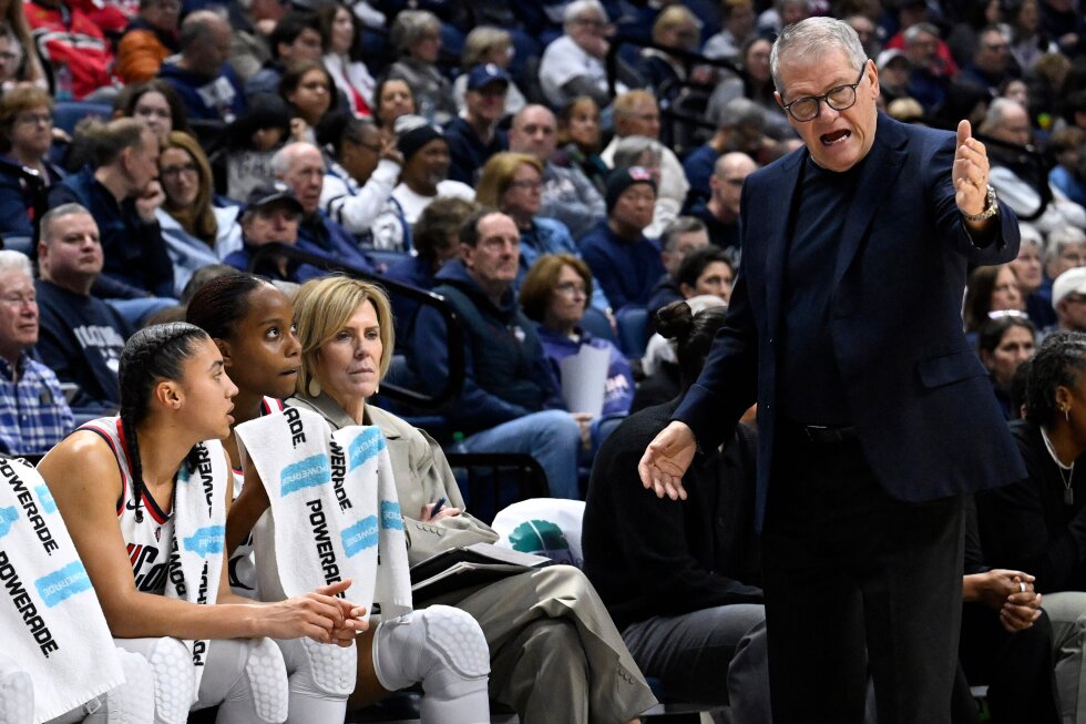 UConn, UCLA, Texas and South Carolina top the AP Top 25; all are No. 1 seeds in NCAA Tournament