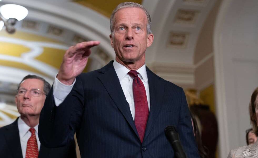 Republicans plan talkathon on voting bill as they face Trump pressure