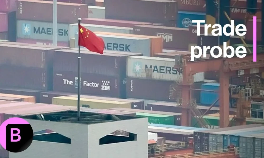 US Trade Probe Into China Paves Way for New Trump Tariffs