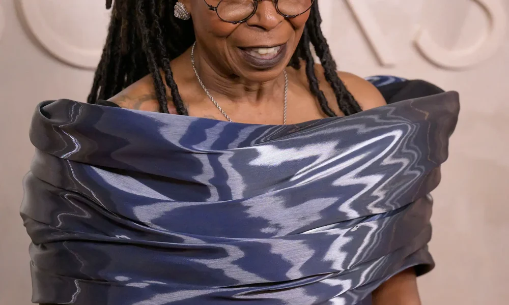 The view host and actress Whoopi Goldberg