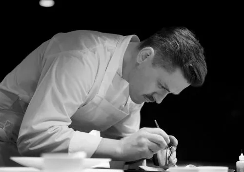 Alsace Rocks Consumer Walk Around Tasting , Chef Lewis Barker