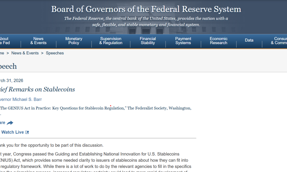 Federal Reserve, Legislation, United States, Stablecoin, Genius Act
