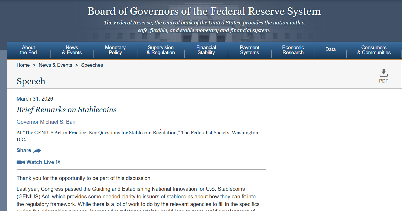 Federal Reserve, Legislation, United States, Stablecoin, Genius Act