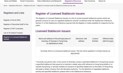 Hong Kong Misses March Deadline for Stablecoin Licences
