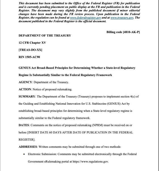 Government, US Government, United States, Stablecoin, Genius Act