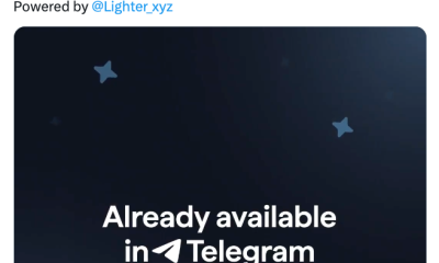 Telegram Wallet Adds Perpetual Futures Trading With Lighter